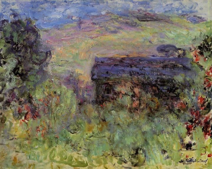 Claude Monet The House Seen through the Roses